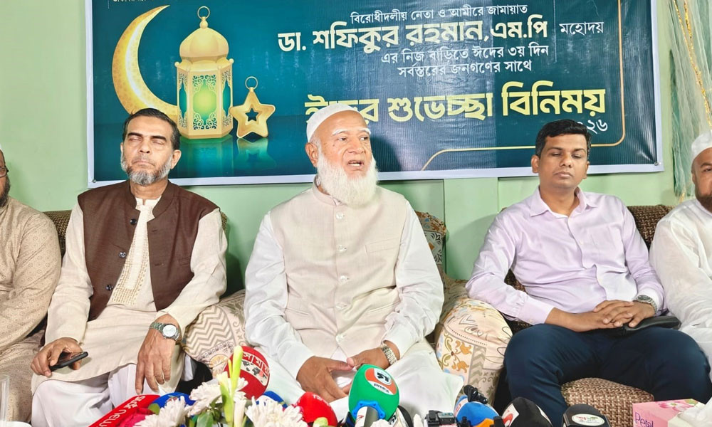 সঠিক পথে না ফিরলে পরিণতি ভালো হবে না: সরকারকে সতর্ক করলেন শফিকুর রহমান