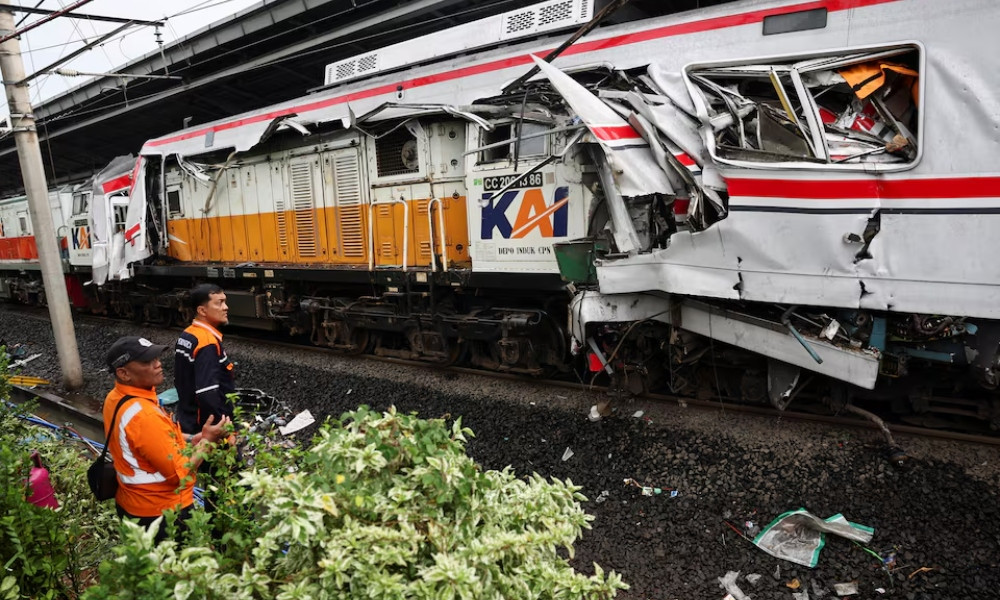 জাকার্তার কাছে ট্রেন সংঘর্ষে নিহত ১৪, আহত ৮৪