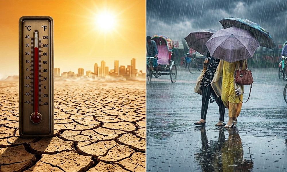 বৃষ্টি বাড়ার আভাস, কিছু এলাকায় কমতে পারে তাপপ্রবাহ