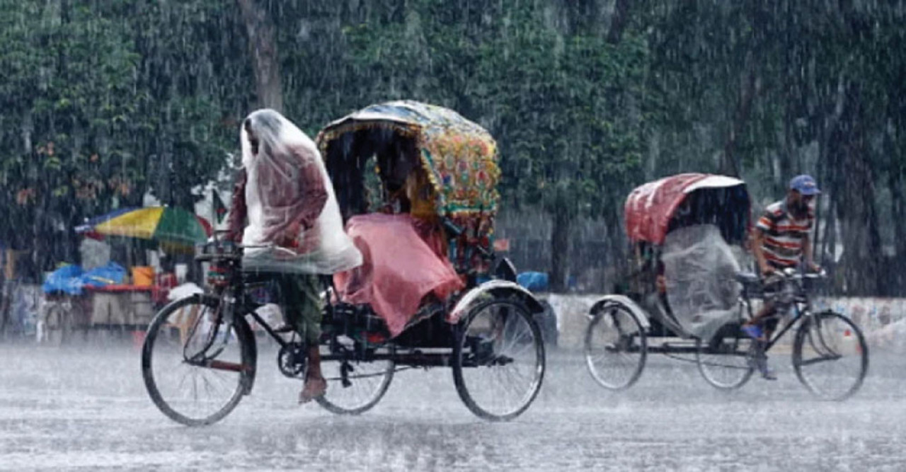 সারা দেশে বৃষ্টির পূর্বাভাস, চার বিভাগে ভারি বর্ষণের আশঙ্কা
