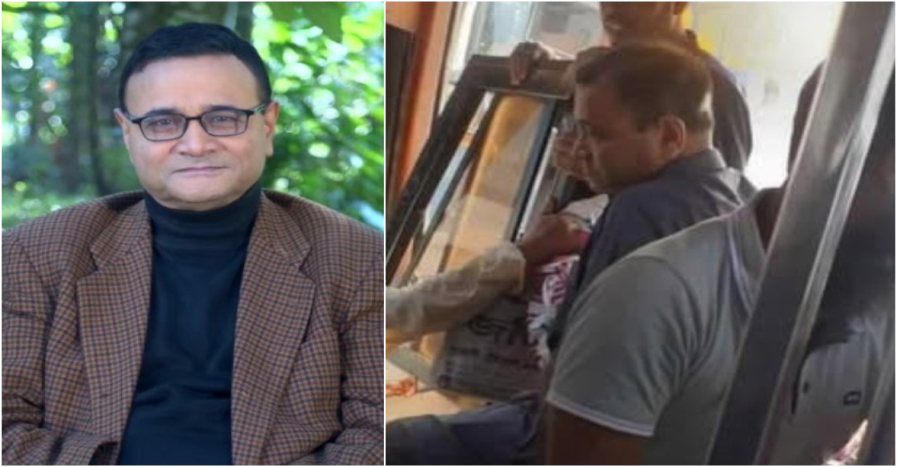 রাজিব পরিবহনের বাসে সাধারণ যাত্রী ডা. এজাজুল ইসলাম, মুগ্ধ সবাই