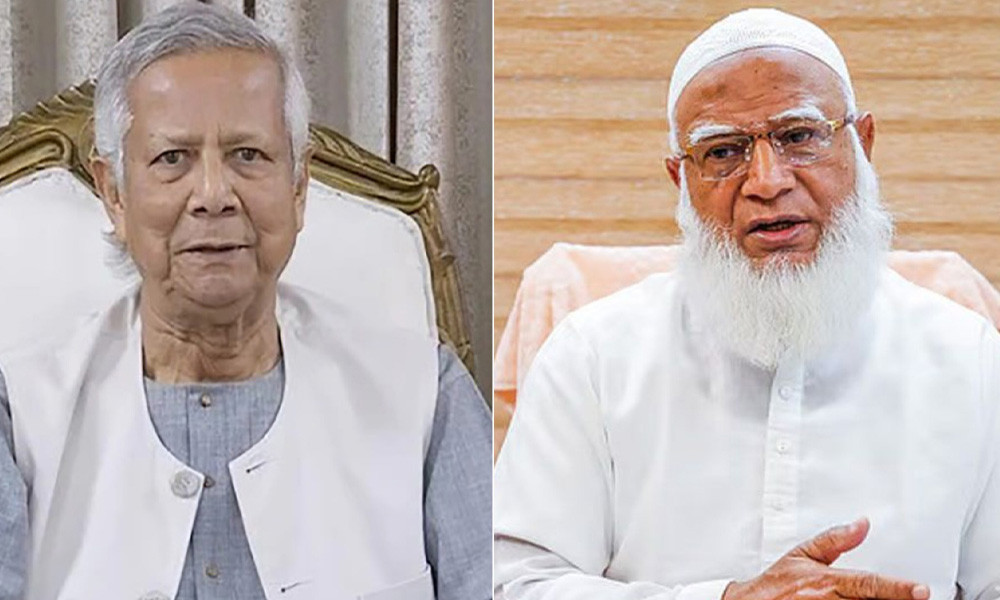 প্রধান উপদেষ্টার সঙ্গে বৈঠকে জামায়াত আমির ডা. শফিকুর রহমান