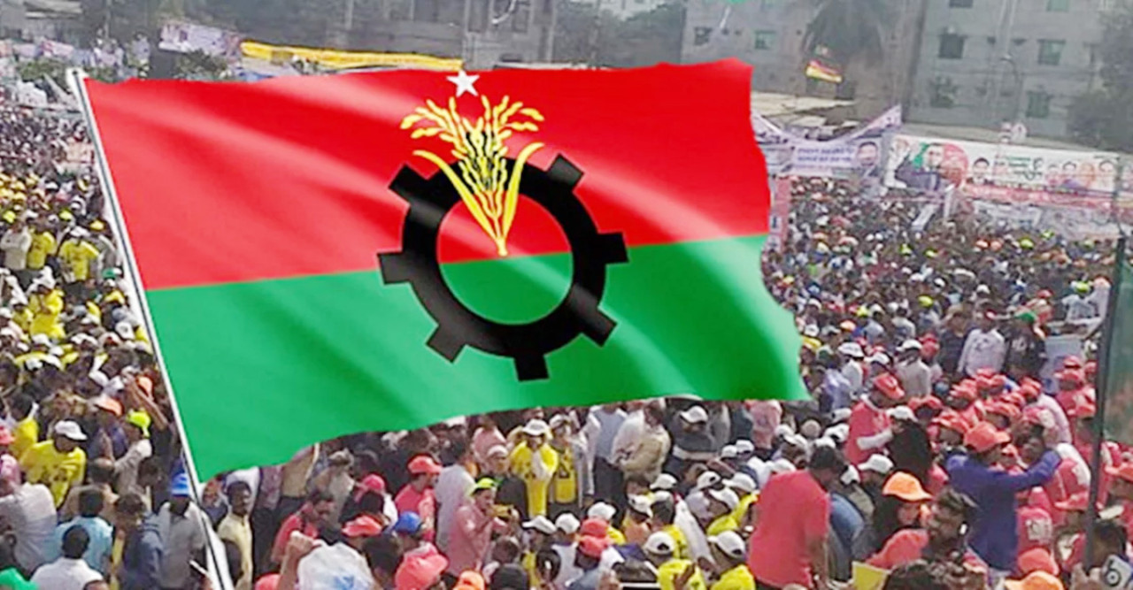 নয়াপল্টনে ছাত্রদল-যুবদল-স্বেচ্ছাসেবক দলের তারুণ্যের সমাবেশ