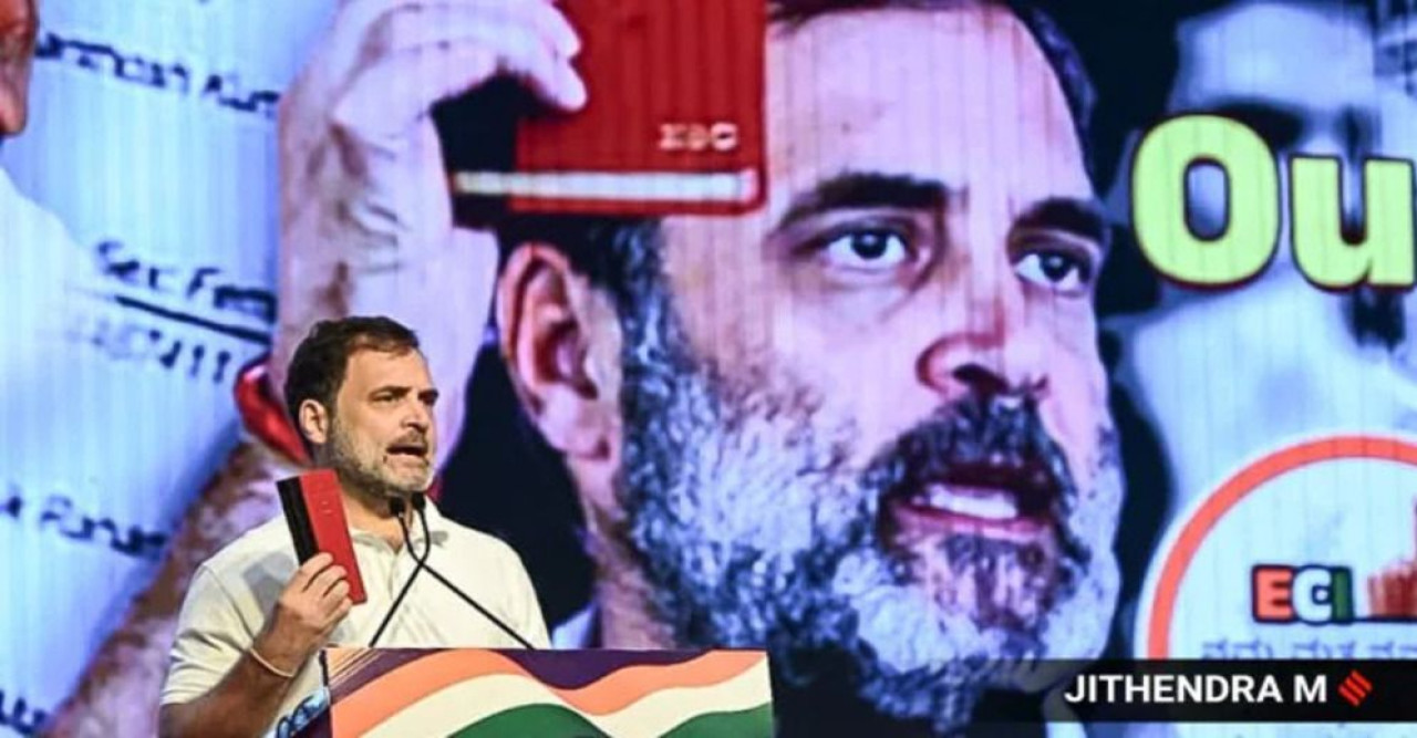 বিজেপির বিরুদ্ধে ভোট চুরির অভিযোগ রাহুল গান্ধীর