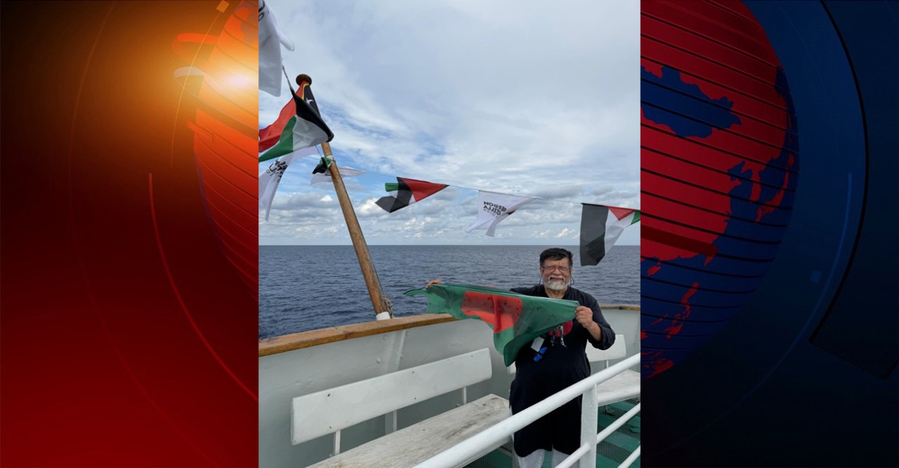 গাজার পথে ‘সুমুদ ফ্লোটিলা’তে যোগ দিলেন শহিদুল আলম