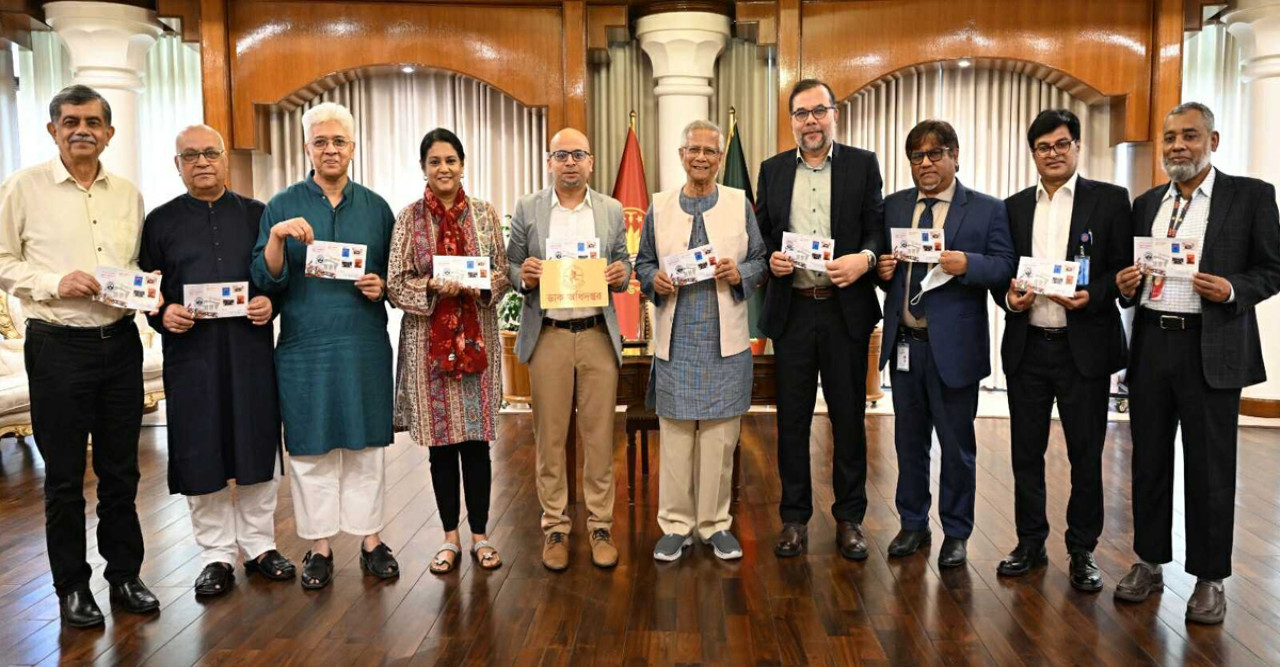জুলাই গণঅভ্যুত্থান দিবস ২০২৫ স্মরণে স্মারক ডাকটিকিট ও সিলমোহর অবমুক্ত