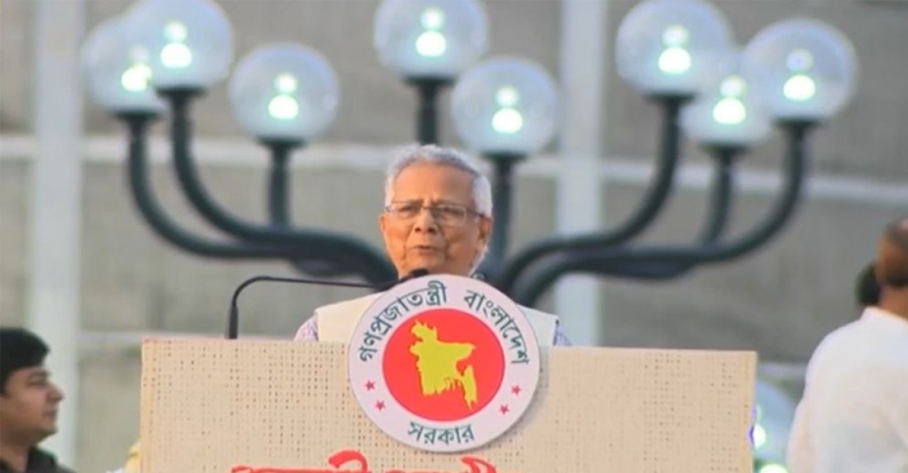সনদে সইয়ের ঐক্যের সুর নিয়েই ভোটে যাওয়ার আহ্বান প্রধান উপদেষ্টার