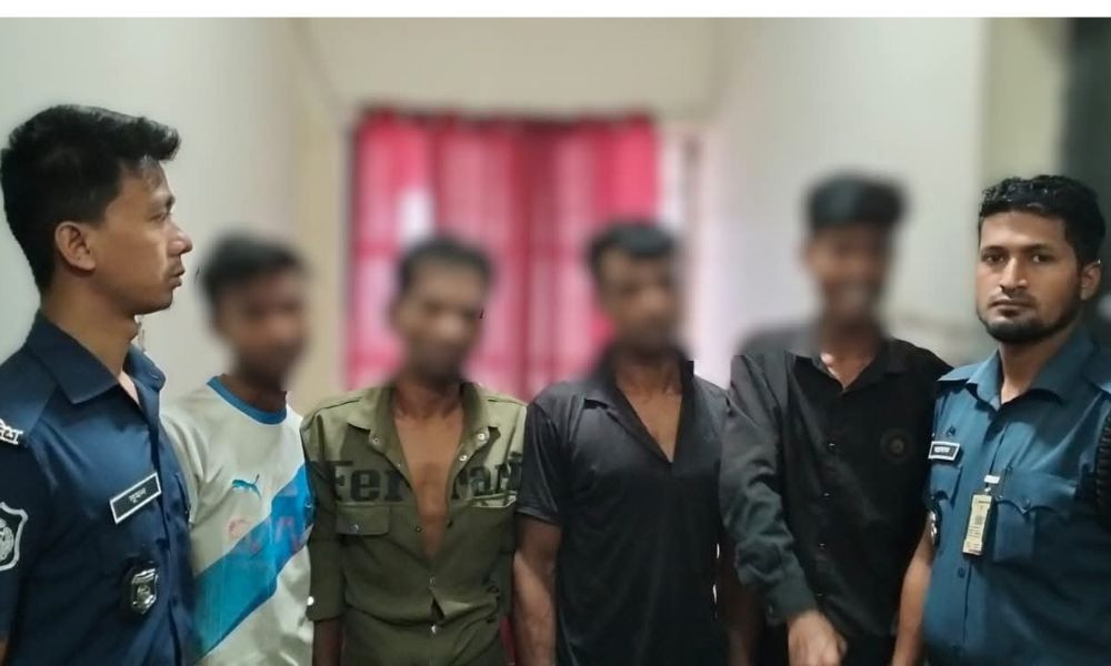 রাঙামাটিতে মাদকবিরোধী অভিযানে ৪ জন আটক