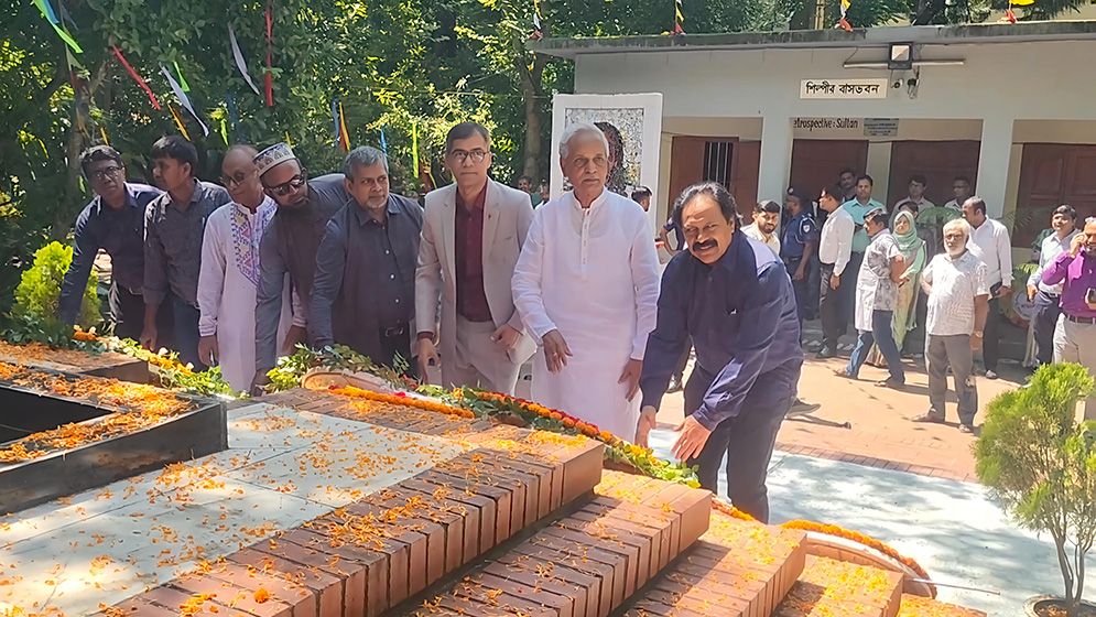 নড়াইলে নানা আয়োজনে চিত্রশিল্পী এস এম সুলতানের জন্মবার্ষিকী পালিত