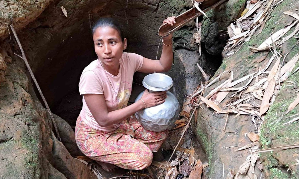 শুকনো মৌসুমে পানির হাহাকার, বান্দরবানের ৩৪ ইউনিয়নে তীব্র সংকট