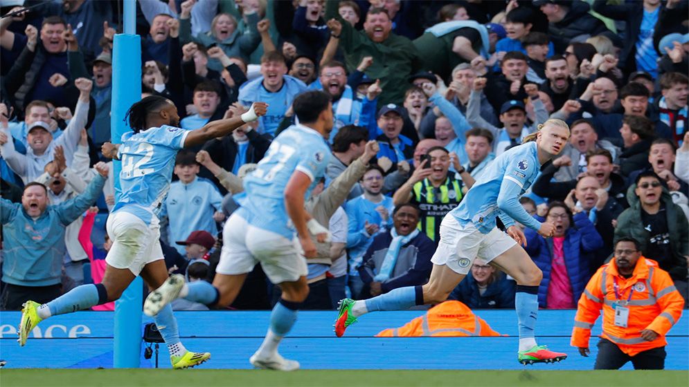 আর্সেনালকে হারিয়ে শিরোপা লড়াইয়ে নতুন উত্তাপ ছড়াল ম্যানসিটি