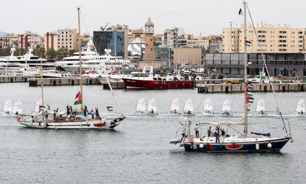 গাজাগামী ‘গ্লোবাল সুমুদ ফ্লোটিলা’ আটক, ইসরায়েলের বিরুদ্ধে ‘জলদস্যুতা’র অভিযোগ