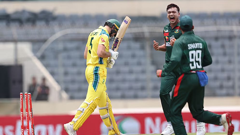 রান যোগ হওয়ার আগেই ৩ উইকেট হারাল অস্ট্রেলিয়া, মিরপুরে বাংলাদেশের দুর্দান্ত শুরু