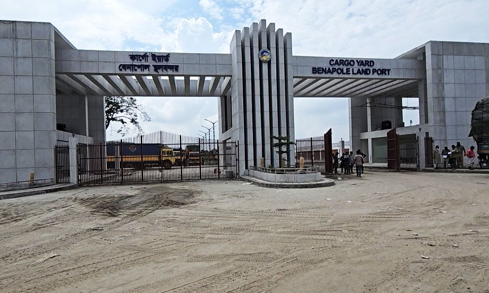 নির্বাচন ঘিরে বেনাপোল বন্দর দিয়ে তিন দিন আমদানি-রপ্তানি বন্ধ