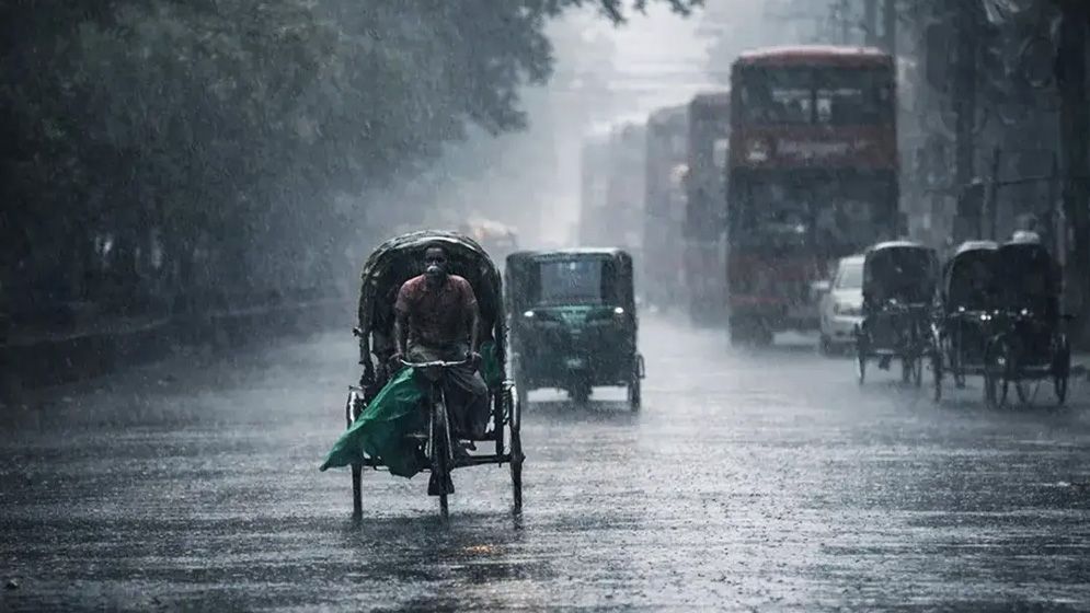 সক্রিয় মৌসুমি বায়ু, টানা ৫ দিন বৃষ্টির আভাস