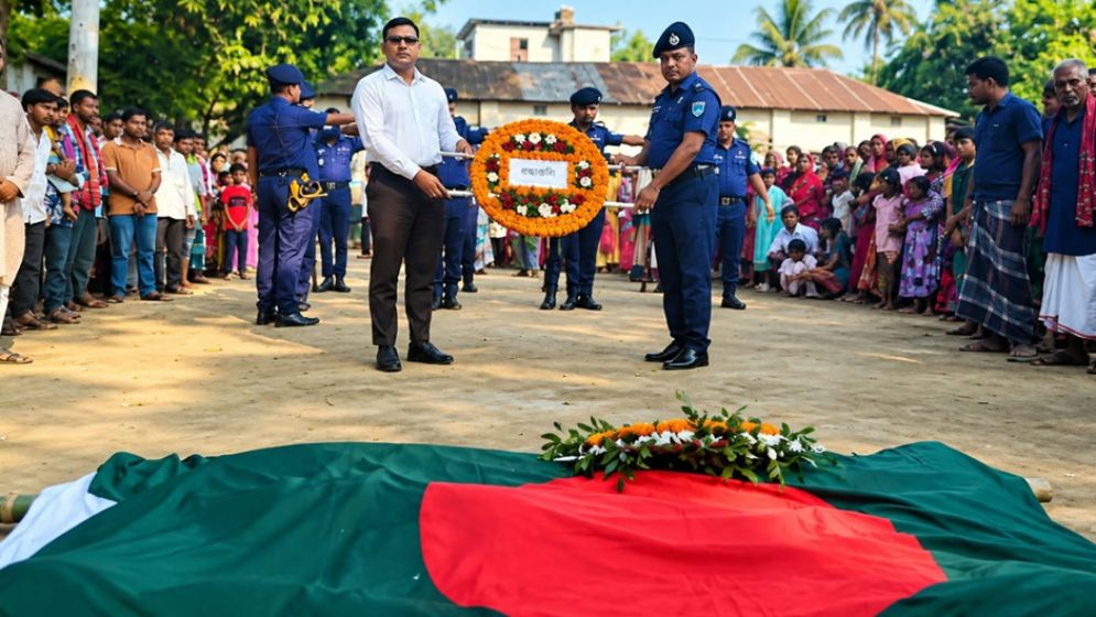 রাষ্ট্রীয় মর্যাদায় শেষ বিদায় গাইবান্ধার বীরাঙ্গনা ফুলমতিকে