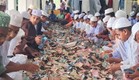 পাগলা মসজিদের দানবাক্সে মিললো ২৮ বস্তা টাকা